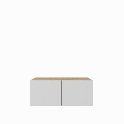 TV-kast Kaja 1x100 cm (artisan + wit)
