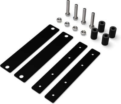 Bodo® - Wasmachine Verhoger connectieset - Zwart - voor WV52 - WV53 - WVH53