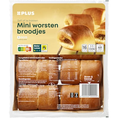 Mini worstenbroodjes