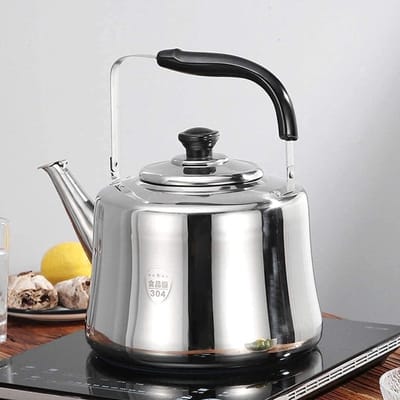 Theepot Kookplaat - Fluitketel Waterketel - Snel Water Koken - Geschikt Voor Alle Kookplaten - 4 Liter