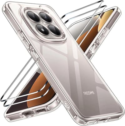 Transparant Dun TPU Hoesje Geschikt voor Xiaomi Redmi Note 15 Pro 5G | Back Cover | Lichtgewicht | Ultra Dun | Flexibel | Zacht | Doorzichtig