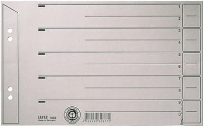 Leitz Scheidingsblad 16570011 Din A4 200 G Karton Chamois