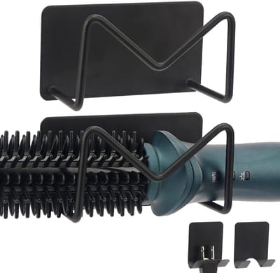 Dailygoods - Wandgemonteerde Krultanghouder voor Badkamer