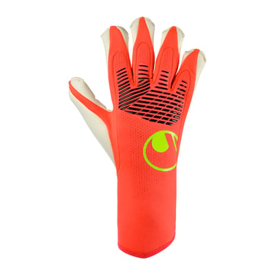 Uhlsport Fm Absolutgrip Hybrid Keepershandschoenen - Fluorood / Wit / Fluogeel | Maat: 8