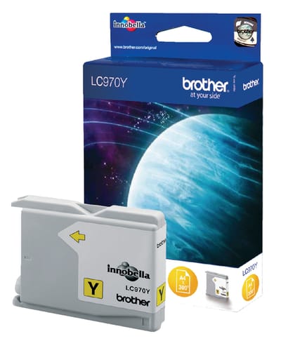 Brother LC970Y inktcartridge 1 stuk origineel geel