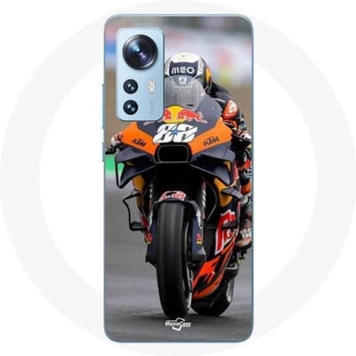 Hoesje - Xiaomi - 12X - Flexibel - Miguel Oliveira Moto GP - Wit