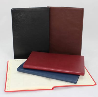Adresboek Leer - Contactenboek - Adresgegevens Opslaan - A tot Z Register - 145 x 210 mm - Bordeaux