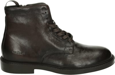 Giorgio - HE82405 - Vrije tijd half-hoogHeren veterschoenHeren sneakers - Kleur: Bruin - Maat: 40