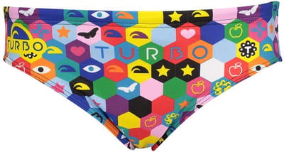 Turbo Hexa Zwemslip Veelkleurig XL Man