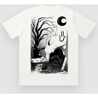 The Dudes Ghost Cliff Classic T-Shirt wit