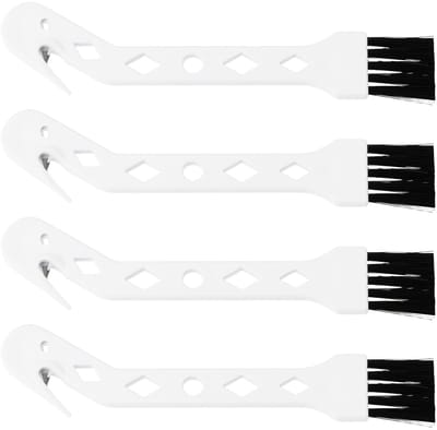 Dailygoods - 4 Stuks Handheld Schoonmaakborstels voor Haar en Stof