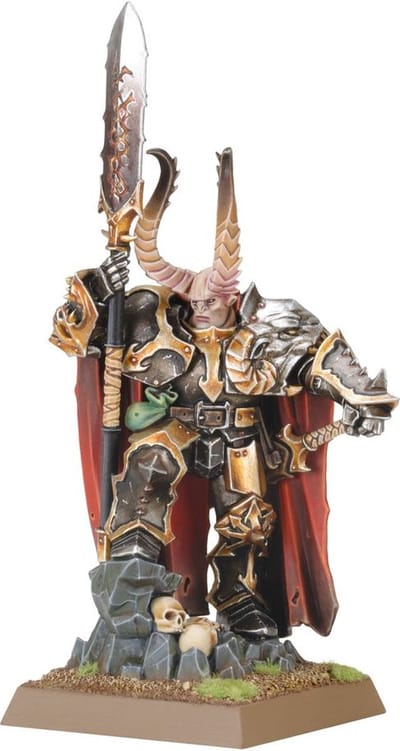 Games Workshop Warhammer - The Old World - Warriors Of Chaos - Champion Of Chaos - 08-06