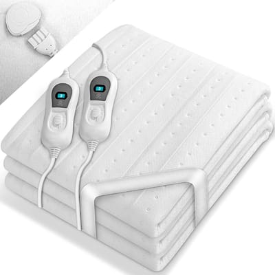 VELTRR® Elektrische Onderdeken 2 Persoons - Warmtedeken Elektrisch - Extra Zacht