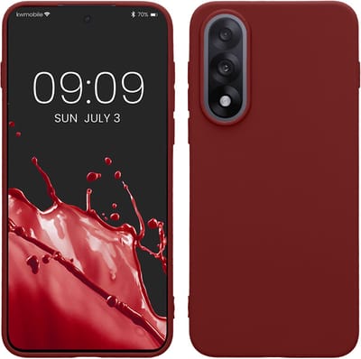 kwmobile telefoonhoesje geschikt voor OnePlus Nord 5 - Hoesje voor smartphone - Back cover in wijnrood