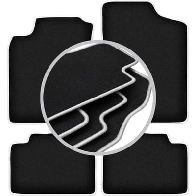CARLUX-SILVER automatten voor: Daihatsu Charade hatchback (1994-2000)