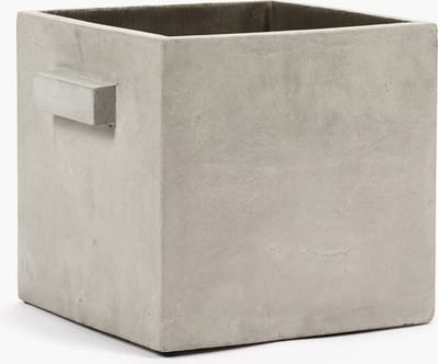 Serax Marie Michielssen Flowerpot bloempot L 26x26x26cm grijs