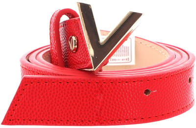 VALENTINO Riem Divina Belt W110 Rosso / Oro Rood