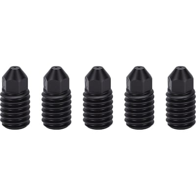 5 Pièces Buse de Remplacement 0,2 mm pour Imprimante 3D Bambu Lab P2S Acier Trempé Extrudeur Buse Hotend