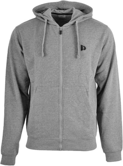 Donnay - Sweatvest met capuchon (Bruce) - Sportvest - Heren - Silver marl (032) - maat XL