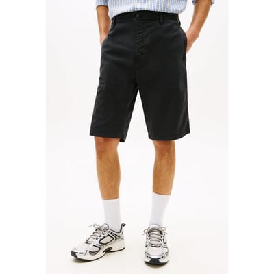 Tommy Hilfiger Tjm Otis Cotton Shorts Black Größe: W29 | Kurze Sporthosen Outlet | Herren | Schwarz