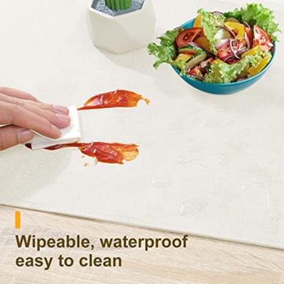 Tafelloper - Tafeldecoratie Tafelband - Tafel Aankleden - Waterdicht Afwasbaar - 275 cm - Wit