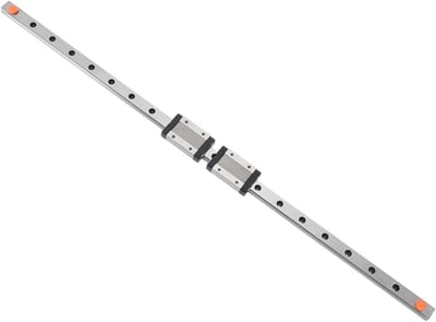 500 Mm Lineaire Geleiding Roestvrijstalen Schuifrailgeleiding Lineaire Railsetgeleider met 2 MGN12H-schuifregelaars