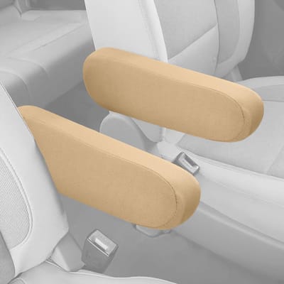 Dailygoods- Armleuninghoezen Elastisch - Voorstoelen - Universeel - SUV - Camper - Hoogwaardig Stretchweefsel - Armsteunhoezen