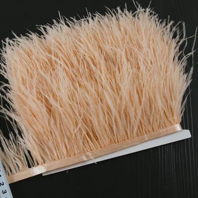 1M Struisvogelveren Trim Hoge Kwaliteit 8-10cm Veren Lint Franje voor DIY Naaien Jurk Kleding Decoraties 1meter