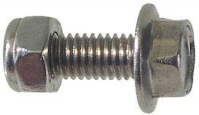 Spatbordbout Bofix M5x25 RVS met borgmoer (50 stuks)
