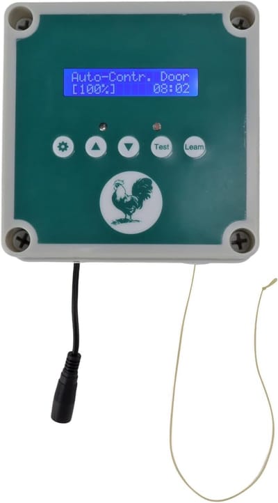Kippenhok Deuropener - Automatische Deur - Boerderij Management - 50 Meter Bereik - 12.5 cm Breed