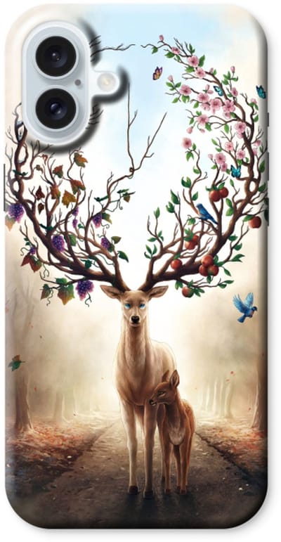 Case Company® - Hoesje geschikt voor iPhone 16 Plus hoesje - Seasons Change - Tough Case - Maximale Bescherming alle Kanten en Schermrand