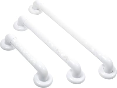 Wandbeugel 30 Cm - Steunbeugel Badkamer - Veiligheid Thuis - Robuust Ontwerp - 41 Cm Lengte - Wit