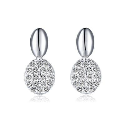 Di Lusso - Oorstekers Rodez - Zirkonia's - Zilver 925 - Dames - 13 mm