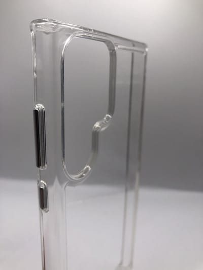 Premium Kwaliteit Crystal Anti-Yellow TPU/Kunststof Back Cover Hoesje- Geschikt voor Samsung Galaxy S22 Ultra / S23 Ultra - Transparant