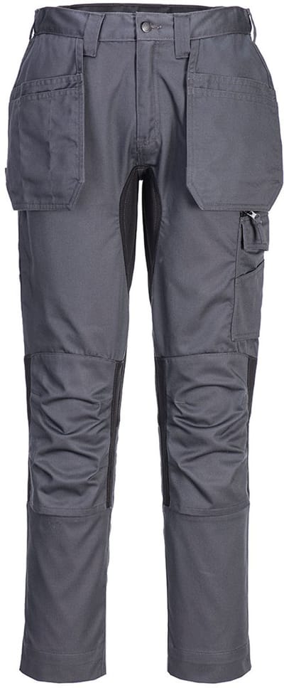 Portwest WX2 Eco Stretch Broek met holsterzakken CD883 - Mol grijs - 28