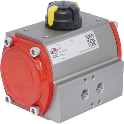 Pneumatische Actuator Tandheugel Veer-Openend 12.6Nm @ 6bar F04 - PR04B