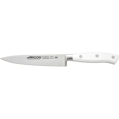 Gesmeed koksmes 15cm Riviera White Arcos - Roestvrij staal - Snijden wit