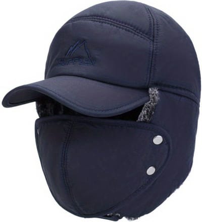 Livano Wintermuts - Heren - Dames - Volwassenen - Muts - Ski Mask - Bivakmuts - Balaclava - Ski Masker - Face Mask - Full Face Mask - Winter Masker - Blauw