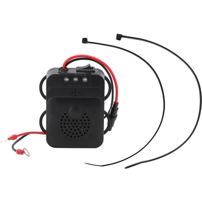 Lumière Stroboscopique LED Répulsif à Souris Ultrasonique Électronique à Monter sur Véhicule Répulsif à Rats 12V