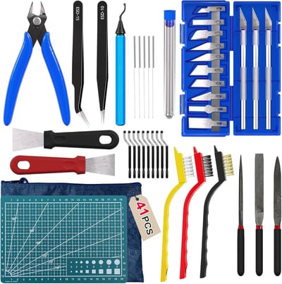 Complete 3D-printer gereedschapsset met 41 accessoires voor optimaal printresultaat en onderhoud