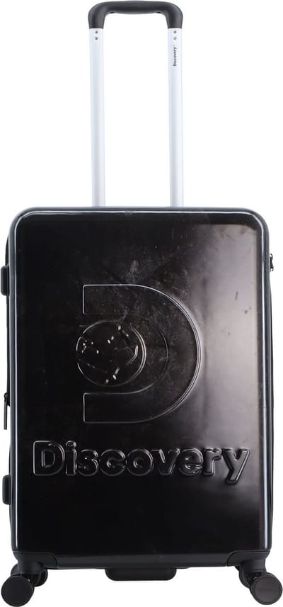 Discovery Koffer / Trolley / Reiskoffer - Stone - 67 cm (Medium) - Zwart - Zwart / Medium