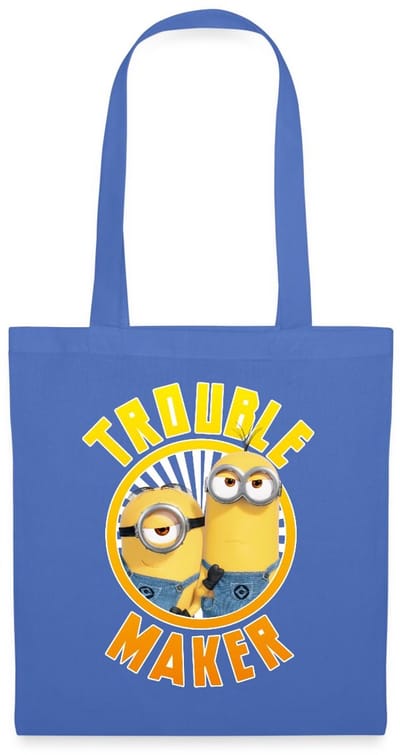 Minions Twee Minions Trouble Maker Tas Van Stof Schoudertas