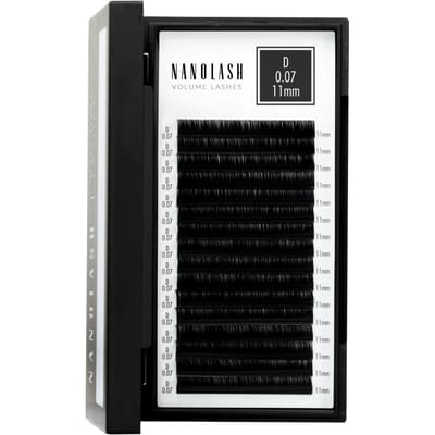 Nanolash Volume Lashes - 0.07 D 11mm - 16 stuks