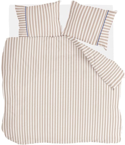 Walra Dekbedovertrek Refined Lines - 240x220 - Zand