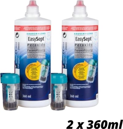 EasySept® Duo-pack | 2x360ml + 2x lenshouder met disk