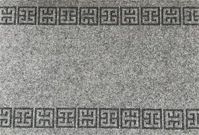 JYG Vloerkleed CORSICA - Keukenmat - Keukenloper - Anti Slip - 66x200cm - Grijs