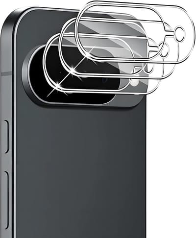 Camera bescherming van pantserglas, 3 stuks, 9H hardheid, krasbestendig, ultra helder, lensbescherming voor smartphones