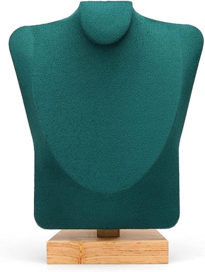 Sieraden Display - Hanger Stand - Sieraden Organiseren - Stabiele Voet - Tot 34 cm - Groen