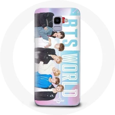 Coque pour Samsung Galaxy A8 2018 Bangtan Garçons BTS WORLD Jeu vidéo