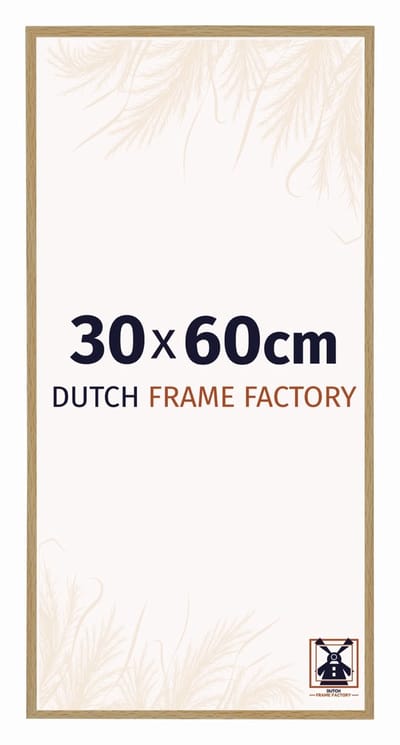 Fotolijst 30x60 cm - Kunststof - Beuken Licht - Easy